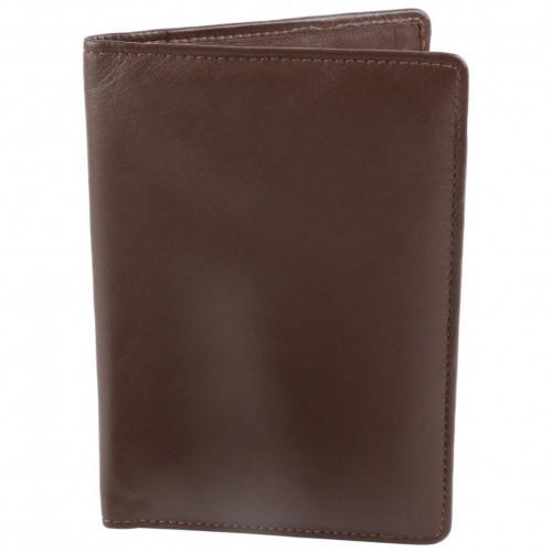 LEATHER PASSPORT COVER SNPC102-BR LEATHER PASSPORT COVER SNPC102-BR